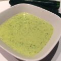 CREMA DE CALABACÍN Y QUESO BRIE
