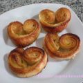 Palmeritas de hojaldre