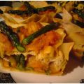 Flores de calabaza y tofu ahumado