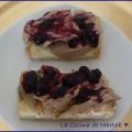 MONTADITO DE FOIE CON FRUTOS DEL BOSQUE
