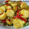 Ensalada de patatas y pimientos