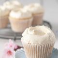 Cupcakes de almendra y vainilla