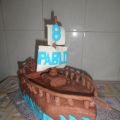 Tarta barco pirata