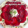 CARPACCIO DE REMOLACHA