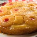 postres mexicanos-Volteado de piña
