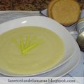 Receta de vichyssoise o crema de puerros fria