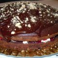 TARTA DE CHOCOLATE Y FRAMBUESA