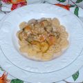 ROTELLE AL RAGÙ DI CALAMARI E ZUCCHINE
