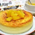 Cheesecake de leche condensada y piña