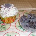 Cupcakes de violetas
