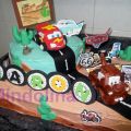Tarta Dora exploradora para Ariana