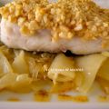 MERLUZA AL HORNO CON ALMENDRAS