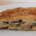 Tortilla de champiñones y parmesano: tan[...]