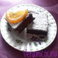Brownie con Naranja y Nueces