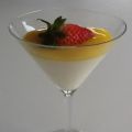 Panacota con mango