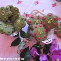 GALLETAS DE HARINA DE ARROZ Y TÉ MATCHA
