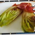 Endivias con jamón al roquefort