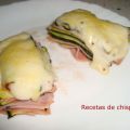 MINI LASAÑA DE CALABACÍN Y JAMÓN COCIDO