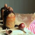 BIZCOCHITOS DE AVELLANA CON GLASEADO DE NUTELLA