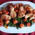 DELICIAS DE POLLO SOBRE BASE DE TRIGUEROS Y[...]