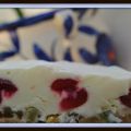 Tarta Helada de Queso con Frutas Abrillantadas