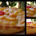 Tarta de hojaldre y crema