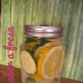 Agua detox con pepino y limón