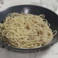Hoy cocino yo: Spaghetti con atún y limón