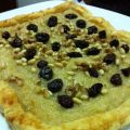 TARTA DE MANZANA , MASCARPONE Y FRUTOS SECOS