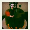 Edgar Allan Poe cake: bizcocho de calabaza,[...]
