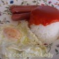 Arroz a la Cubana (convencional)