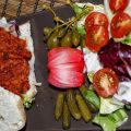 Hamburguesas veganas ahumadas