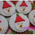 Galletas de muñeco de nieve