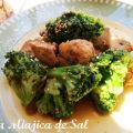 Pollo con Brocoli en Wok