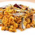 Arroz con boquerones