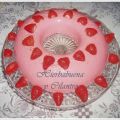 Puding de fresas