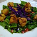 ENSALADA DE ESPINACAS, LOMBARDA, GRANADA Y[...]