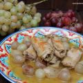 Rollitos de lomo con uvas y cebollitas