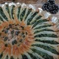 GIRASOL DE HOJALDRE CON RICOTTA Y ESPINACAS
