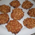 Galletas de copos de avena y manzana