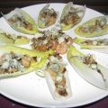 ENDIVIAS CON SETAS Y QUESO GAMONEU