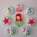♥ Galletas decoradas de la sirenita para[...]