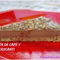 Tarta de café y crocanti