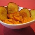 Chips de nabo y zanahoria
