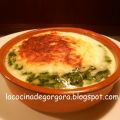 Espinacas a la crema