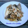 Dorada a la espalda.