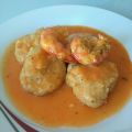 Mini hamburguesas de merluza y gambas