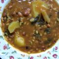 Olleta de legumbres y arroz