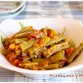 Judías verdes con tomate