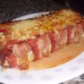 PASTEL DE CARNE, BACON Y QUESO